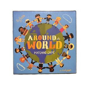 Around the World Matching Game by Micah Player Educational Memory Game